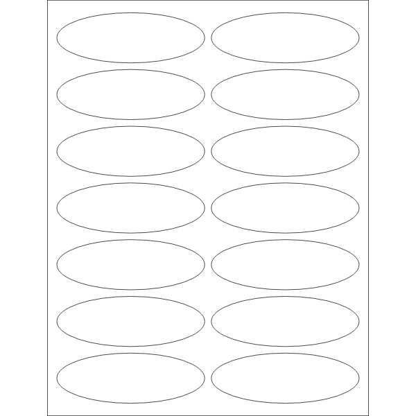 WL-6050 label template vector drawing